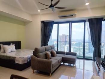 Living & dining – Condominium at Grand Medini @ Medini, Iskandar Puteri, photo 1