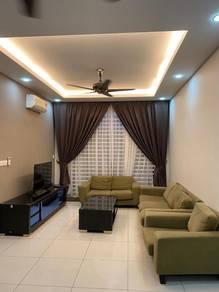Ruang tamu & makan – Kondominium di Camellia Park, Butterworth, foto 1